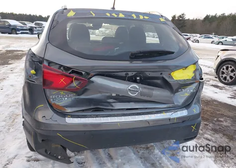 2017 Nissan Rogue Sport Sl z USA, uszkodzony, nr VIN JN1BJ1CR1HW132959